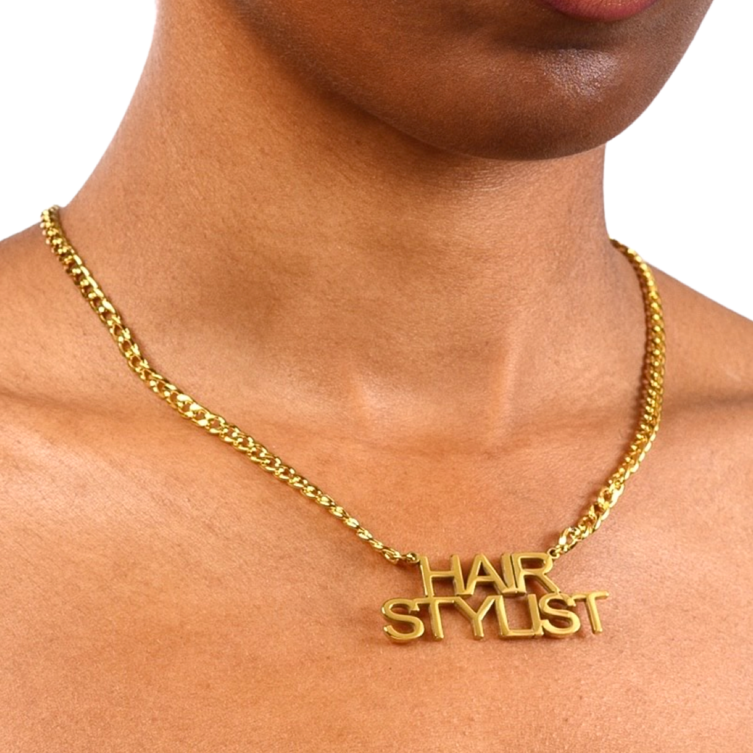 Hairstylist Necklace (18K gold)