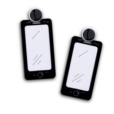 IPhone Earrings w/NFC Chip (Black)