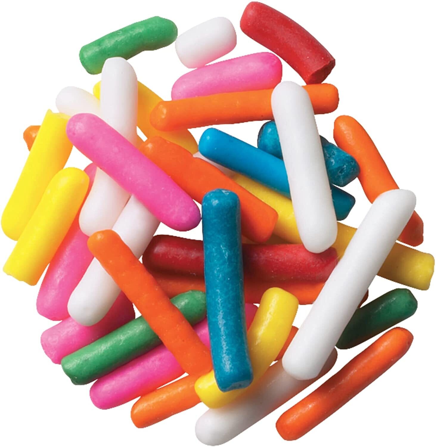 Bright Rainbow Jimmies Mix, 3oz