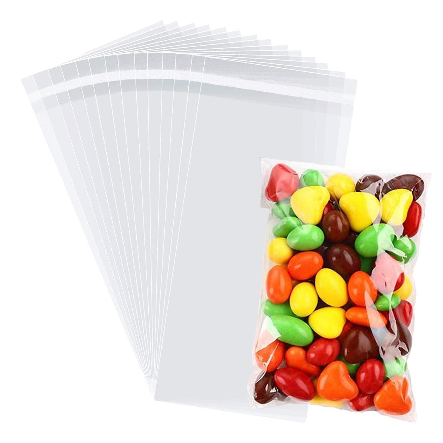 4"×6" Clear Resealable Treat Bags, 10