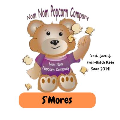 S'Mores Gourmet Popcorn - Large Bag - Recommended for Local Pick-Up Only During Warm Months Due to Chocolate Melting