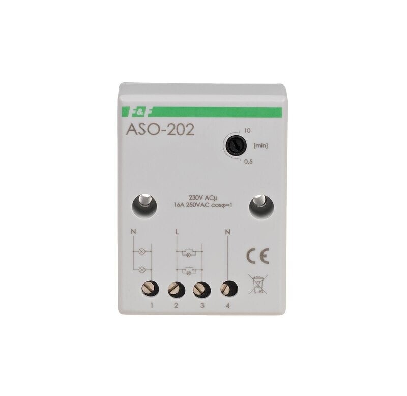 ASO-202 Treppenhausautomat Antiblokkiersystem 230V ASO-202 Treppenhausautomat Antiblokkiersystem 230V