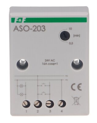 ASO-203 Treppenhausautomat Treppenlichtzeitschalter 24V