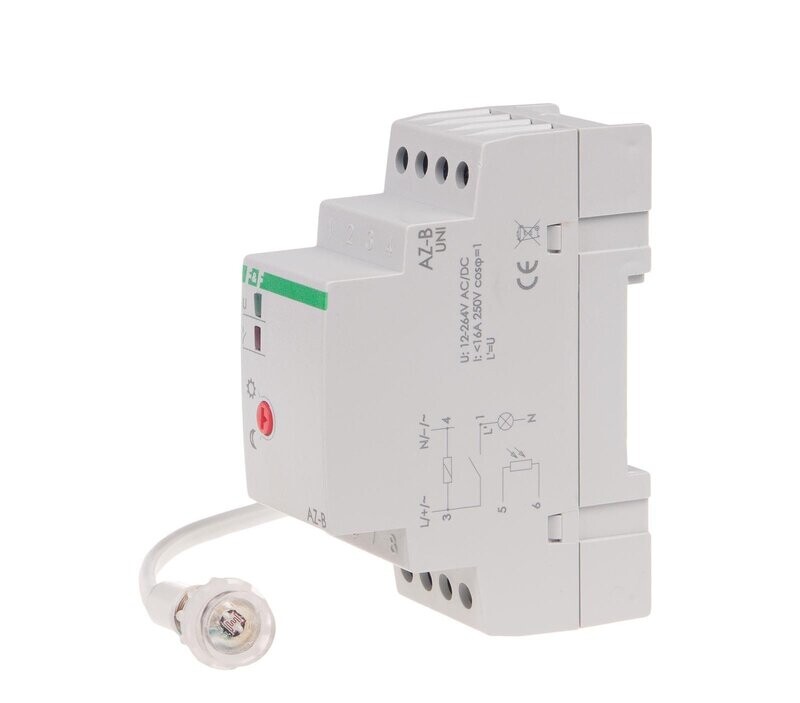Dämmerungsschalter AZ-B UNI 12-264V AC/DC 16A mit externer Sonde Ø10 Dämmerungsschalter AZ-B UNI 12-264V AC/DC 16A mit externer Sonde Ø10