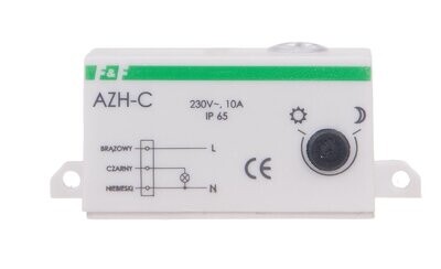 Mini Dämmerungsschalter AZH-C 230V AC IP65 10A Hermetisch