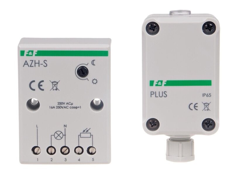 Dämmerungsschalter AZH-S Plus 230V 16 A mit externer Sonde Plus Dämmerungsschalter AZH-S Plus 230V 16 A mit externer Sonde Plus