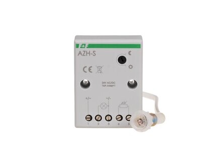 Dämmerungsschalter AZH-S 24V AC / DC 16A mit externer Sonde Ø10 Dämmerungsschalter AZH-S 24V AC / DC 16A mit externer Sonde Ø10