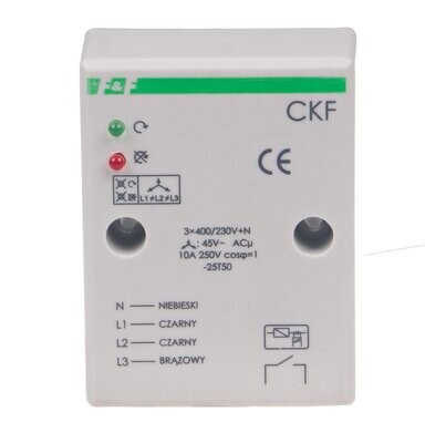 CKF Phasenfolge- und Phasenverlustsensor 3x 400 V + N