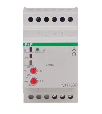 CKF-337 Phasenfolge &Phasenverlustsensor 3x 400 V ohne Neutralleiter