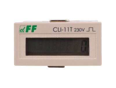 CLI-11T Impulszähler 230V AC/DC