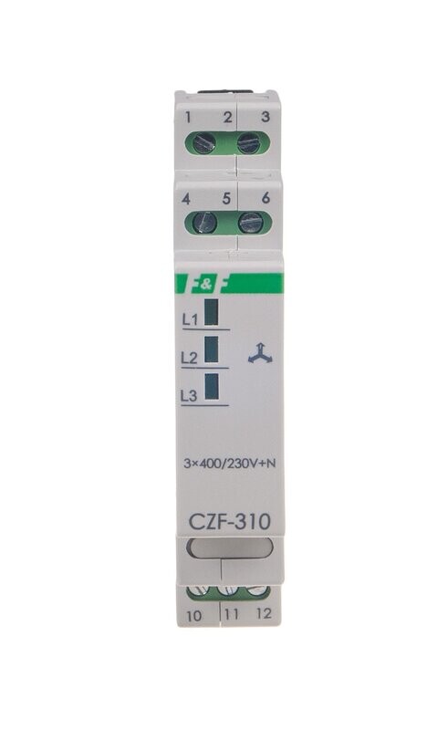 CZF-310 Phasenwächter 3 × 400 V + N 1x NO/NC CZF-310 Phasenwächter 3 × 400 V + N 1x NO/NC