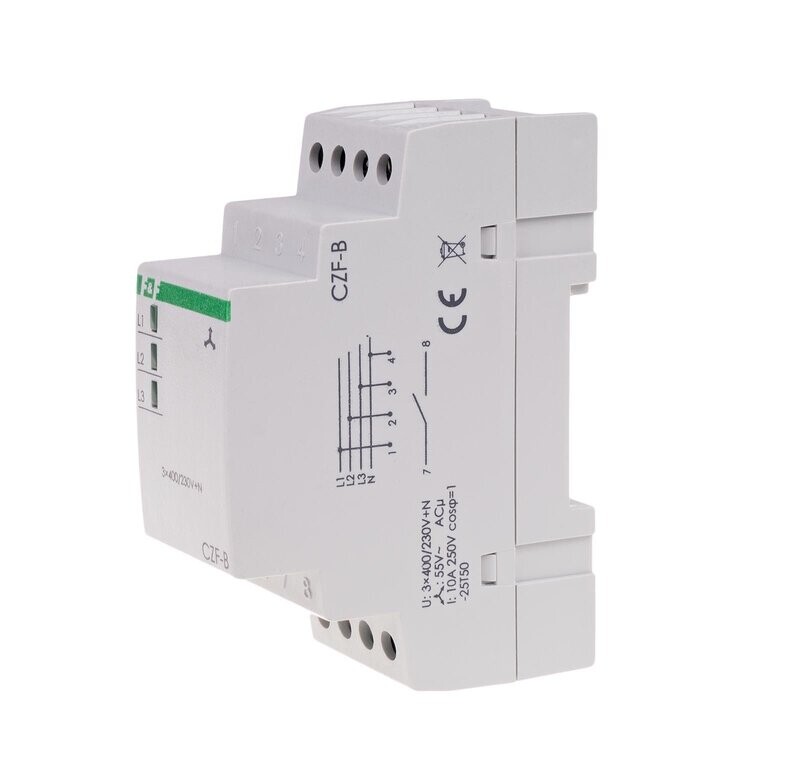CZF-B Phasenwächter 3 × 400 V + N 1 × NO konstante Schwelle CZF-B Phasenwächter 3 × 400 V + N 1 × NO konstante Schwelle