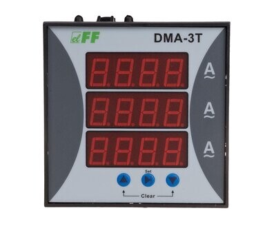 DMA-3T Stromintensität Anzeiger 230V AC Messbereich Dreiphasig