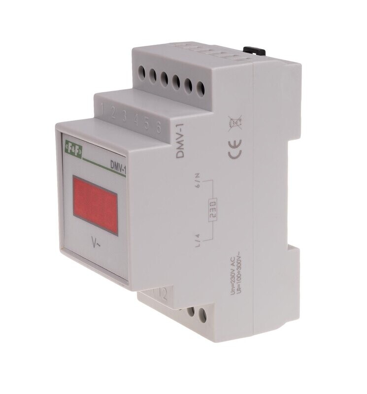 DMV-1 Spannungsanzeige einphasiger Voltmeter 100V -265V AC DMV-1 Spannungsanzeige einphasiger Voltmeter 100V -265V AC