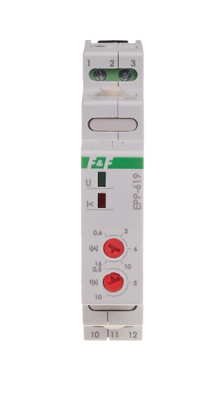 EPP-619 Stromrelais 230V 16A Begrenzer Anlaufstrombegrenzer EPP-619 Stromrelais 230V 16A Begrenzer Anlaufstrombegrenzer