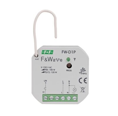 F&Wave Lichtdimmer D1P Funksteuerung Dimmer Beleuchtung