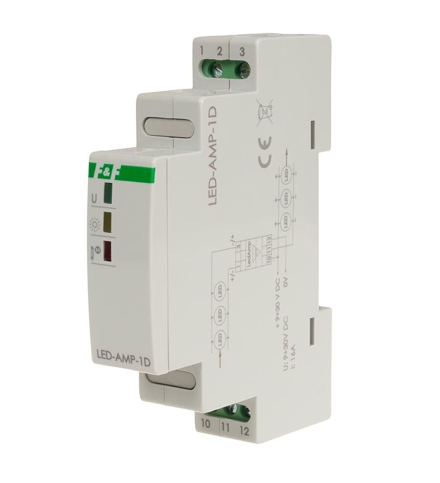 LED-AMP-1D LED Signal Verstärker Leistungsverstärker 12V DC 24V DC