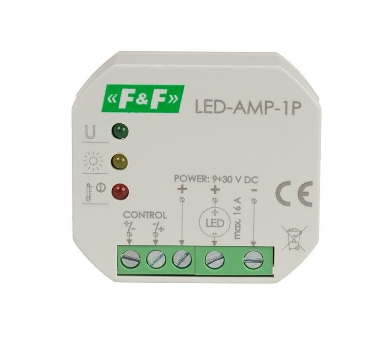 LED-AMP-1P LED Signal Verstärker Leistungsverstärker 12V 24V DC LED-AMP-1P LED Signal Verstärker Leistungsverstärker 12V 24V DC