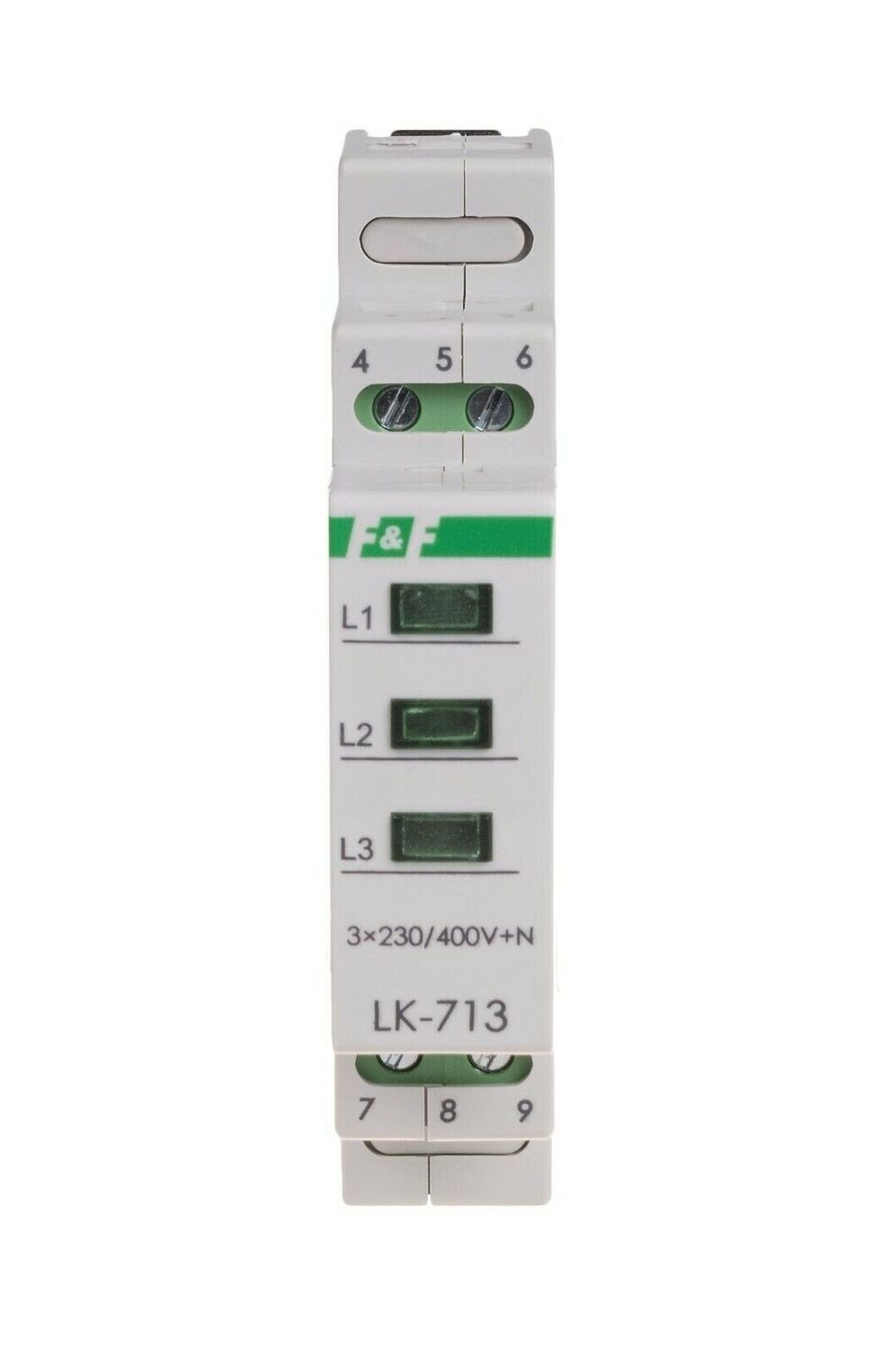 LK-713G Leuchtmelder Signalleuchte 3×230 V+N Dreiphasig Farbe grün