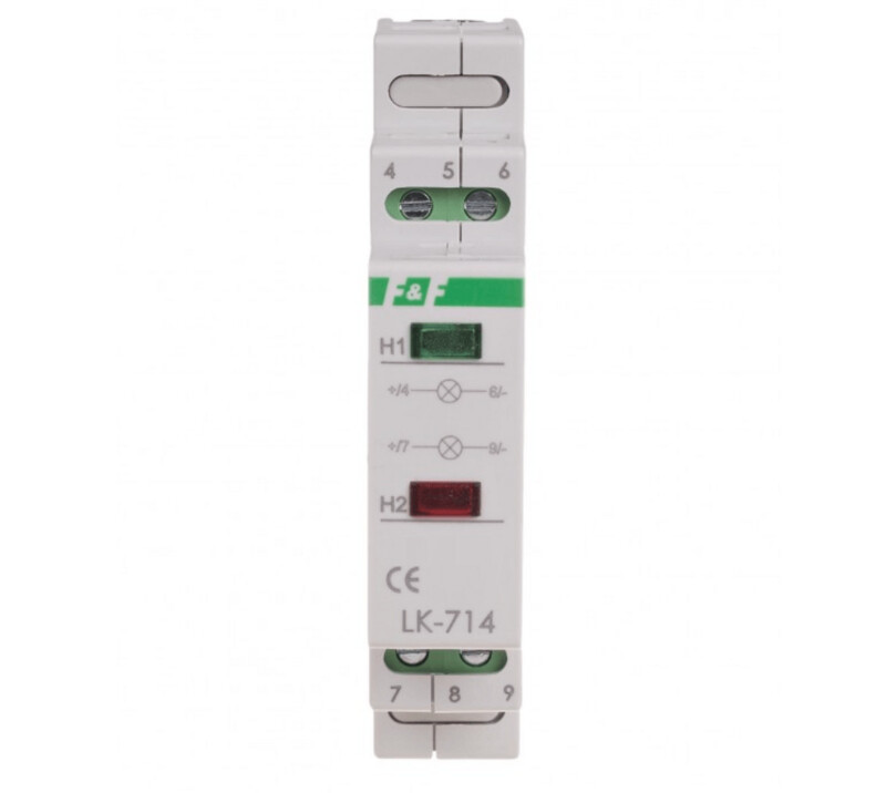 F&F LK-714 130V - 260V AC / DC Leuchtmelder Signalleuchte Kontrollleuchte