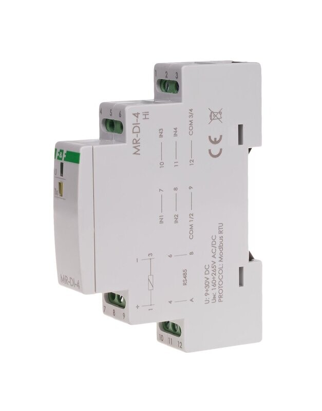 MR-DI-4 HI Digitales Eingang Erweiterungsmodul MODBUS RS-485 MR-DI-4 HI Digitales Eingang Erweiterungsmodul MODBUS RS-485