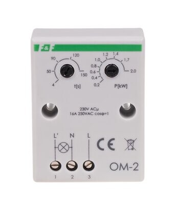 OM-2 Stromverbrauch Begrenzer 230V 16A 2000VA IP20
