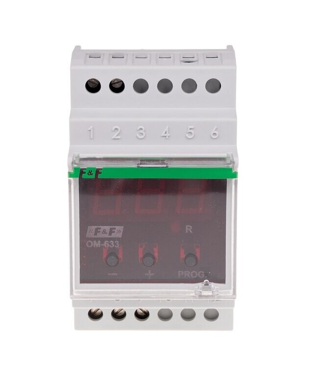OM-633 Stromverbrauch Begrenzer 230V 16A 1 - 10 kW OM-633 Stromverbrauch Begrenzer 230V 16A 1 - 10 kW