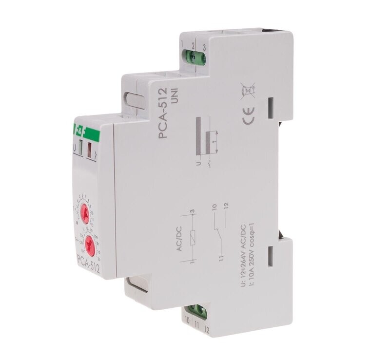 PCA-512 UNI Zeitrelais mit verzögerter Ausschaltung 12V - 264 V AC/DC