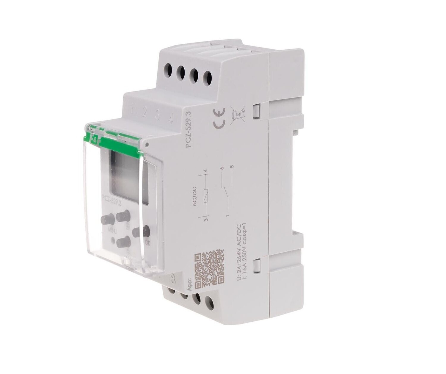 PCZ-529.3 PROGRAMMIERBARE DIGITALE JAHRESZEITSCHALTUHR NFC