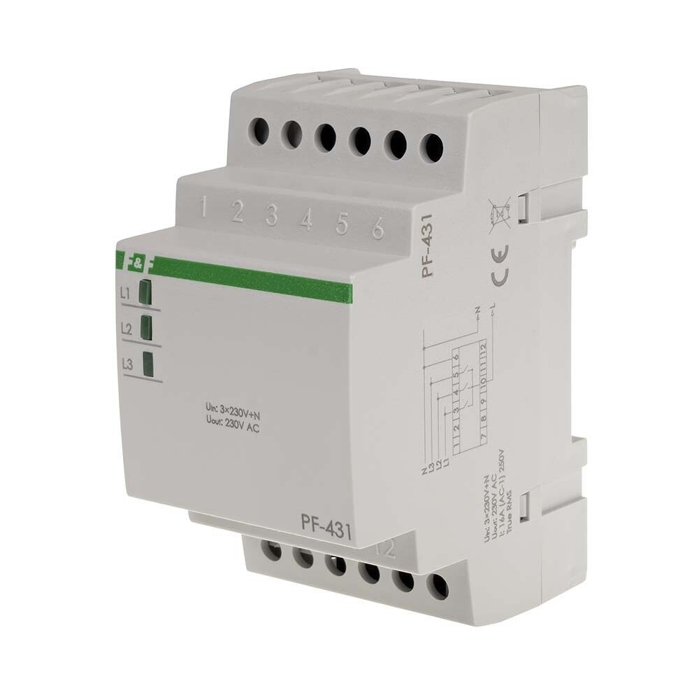 PF-431 3x 230V V+N Automatischer Phasenschalter mit Prioritätsphase
