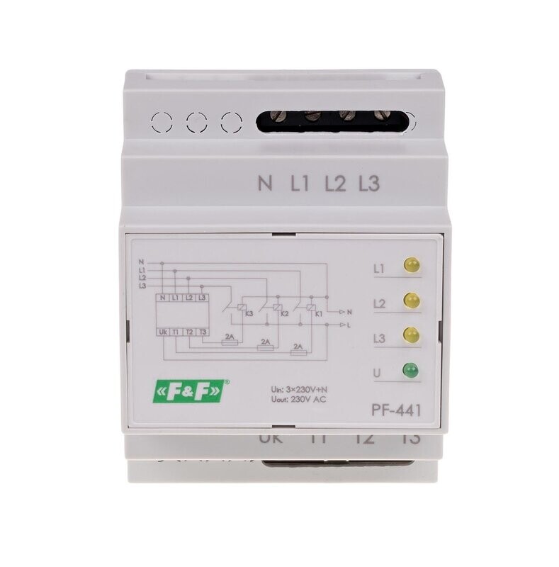 PF-441 Automatischer Phasenschalter Prioritätsphase Schütze PF-441 Automatischer Phasenschalter Prioritätsphase Schütze