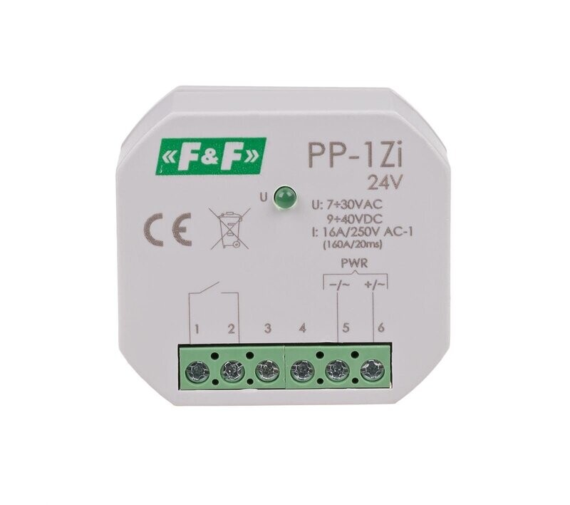 PP-1Zi Elektromagnetisches Relais 24V 16A ( 160A /20ms) Leuchtmittel PP-1Zi Elektromagnetisches Relais 24V 16A ( 160A /20ms) Leuchtmittel