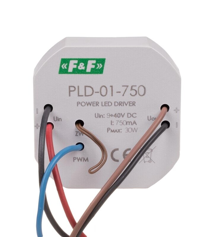PLD-01-750 LED Stromversorgung 9V 40V DC 30W 750mA PLD-01-750 LED Stromversorgung 9V 40V DC 30W 750mA