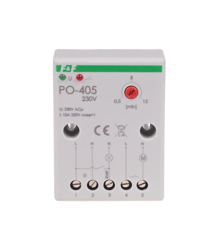 PO-405 Zeitrelais 230V AC Aufrechterhalten der Stromversorgung PO-405 Zeitrelais 230V AC Aufrechterhalten der Stromversorgung