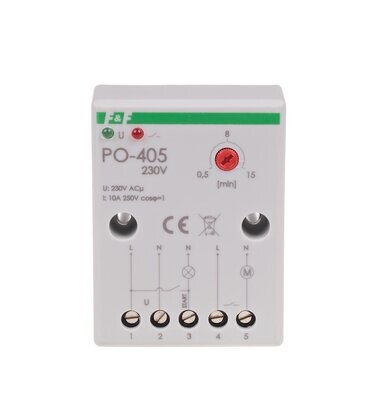 PO-405 Zeitrelais 230V AC Aufrechterhalten der Stromversorgung