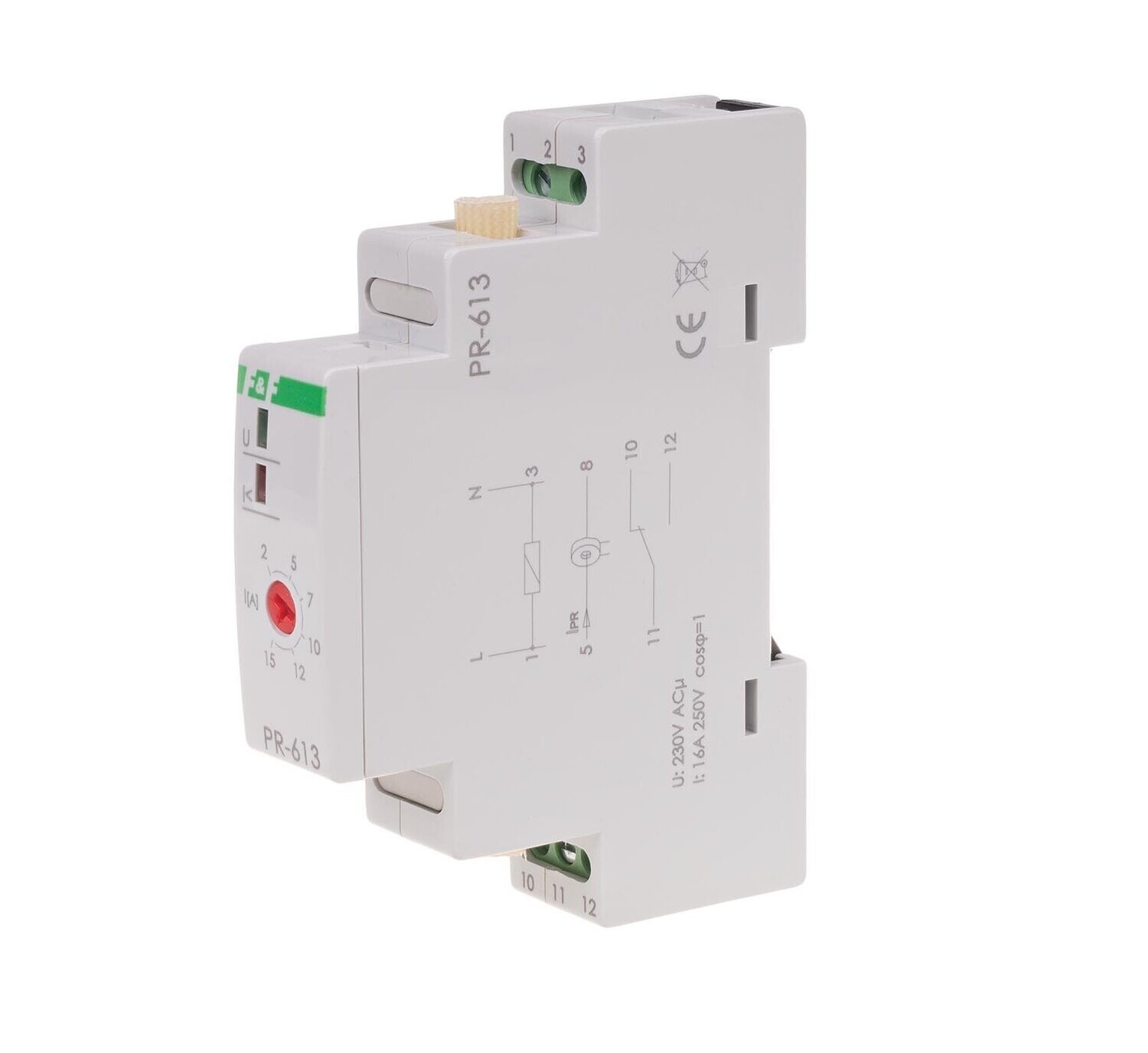 PR-613 Priorität Strom Relais 230V AC 15A 1x NO/NC