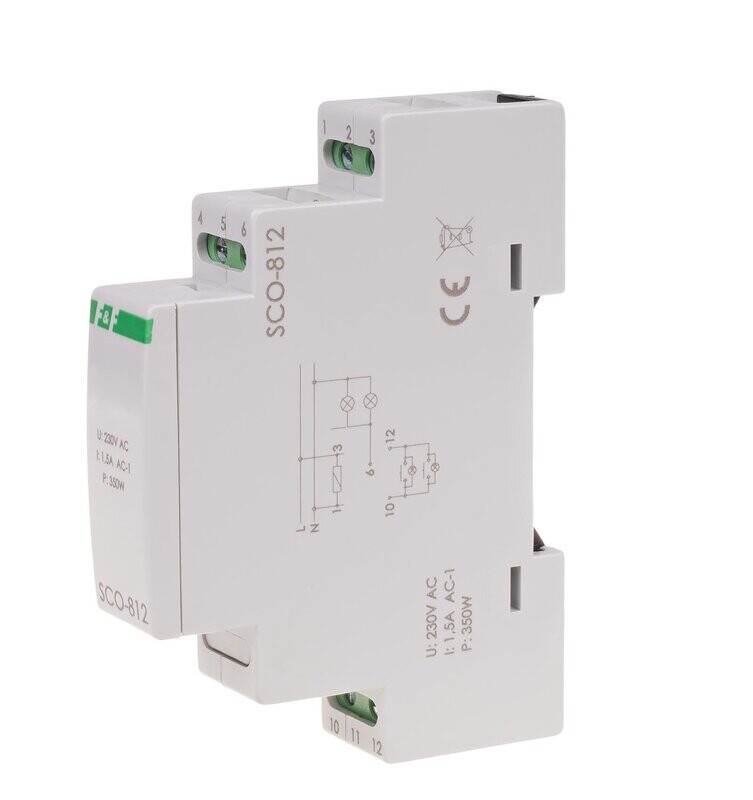 SCO-812 Dimmer 350W Softstarter Halogene LED Beleuchtung 230V AC SCO-812 Dimmer 350W Softstarter Halogene LED Beleuchtung 230V AC