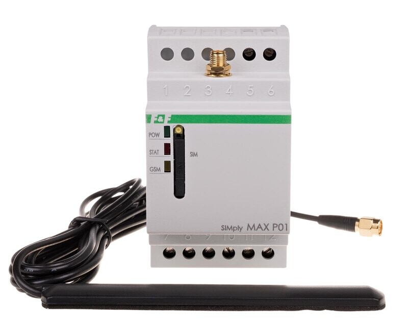SIMply Max P01 Fernsteuerung per SMS  - GSM - elektrische Geräte