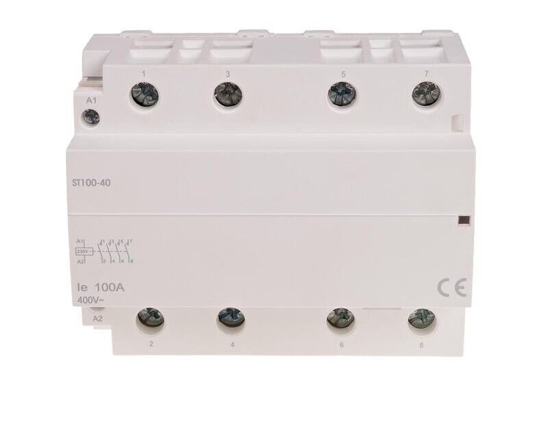 ST100-40 SCHALTSCHÜTZ 230V AC 100A 4xNO Leistungsschütz ST100-40 SCHALTSCHÜTZ 230V AC 100A 4xNO Leistungsschütz
