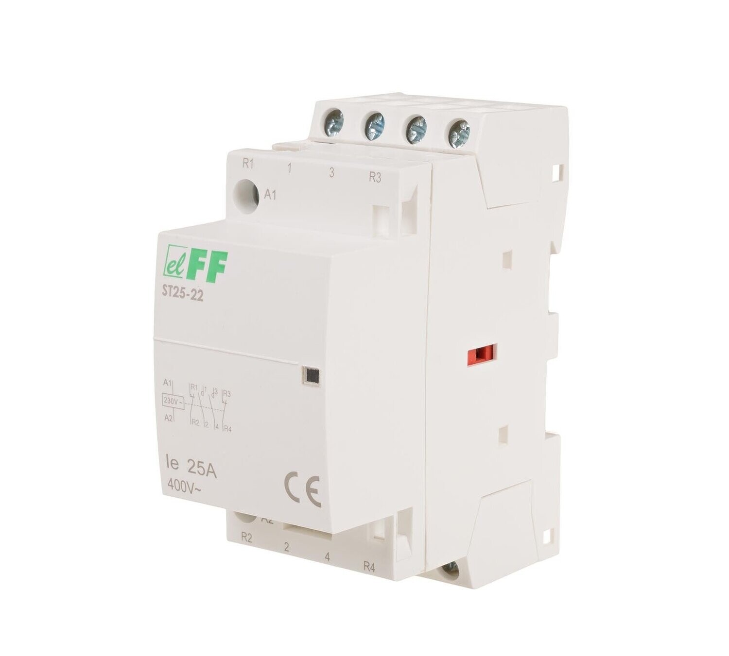 ST25-22 SCHÜTZ 230V AC 25A 2x NO + 2x NC 9 kW 2,2 kW IP20