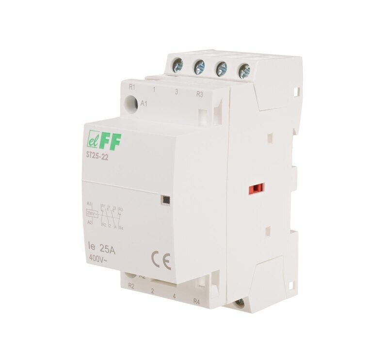 ST25-22 SCHÜTZ 230V AC 25A 2x NO + 2x NC 9 kW 2,2 kW IP20 ST25-22 SCHÜTZ 230V AC 25A 2x NO + 2x NC 9 kW 2,2 kW IP20