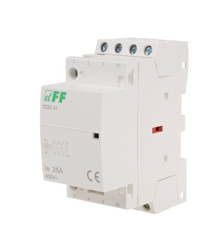 ST25-31 SCHÜTZ 230V AC 25A 3x NO + 1x NC 9 kW 2,2 kW IP20 ST25-31 SCHÜTZ 230V AC 25A 3x NO + 1x NC 9 kW 2,2 kW IP20