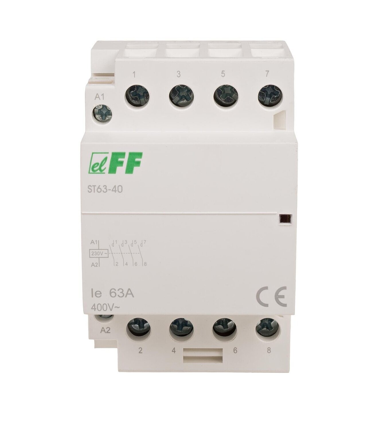 ST63-40 SCHÜTZ 230V AC 63A 4x NO AC1 24 kW AC3 8,5kW