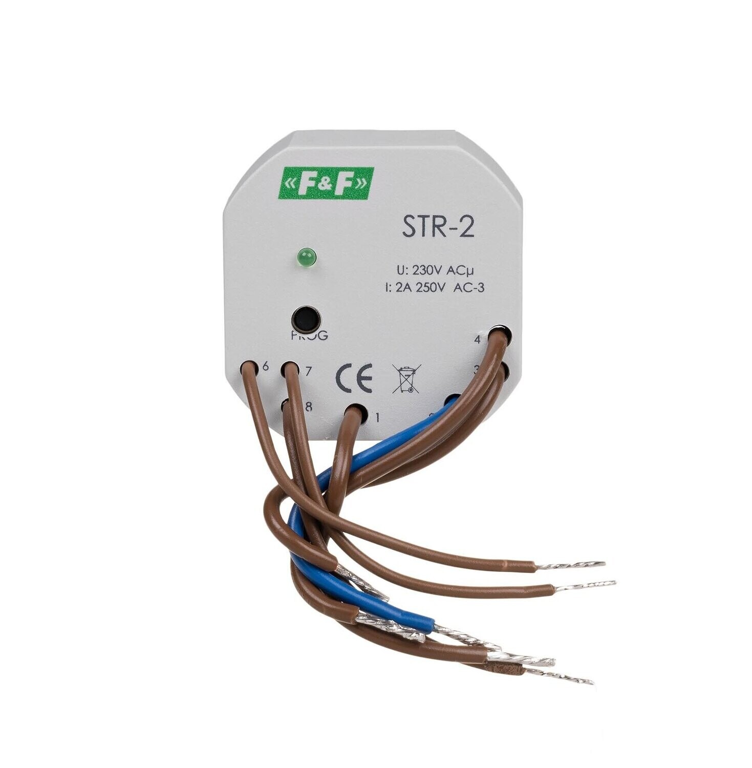 STR-2 Rollladensteuerung 230V (eine Taste)