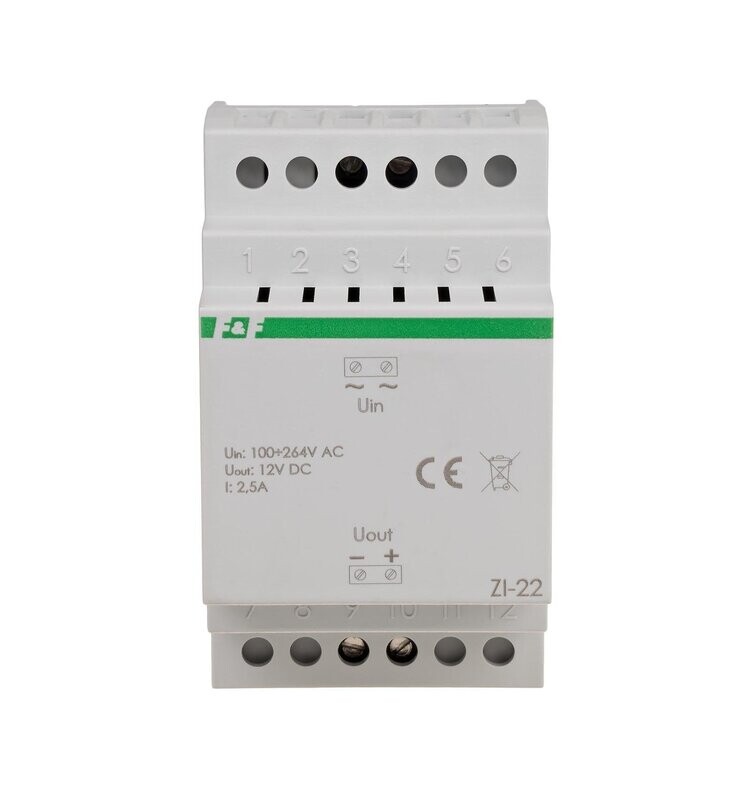 Zi-22 Schaltnetzteile 230V AC in 12V DC 30W Zi-22 Schaltnetzteile 230V AC in 12V DC 30W