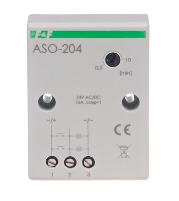F&F ASO-204 24V AC/DC Treppenhausautomat Treppenlichtzeitschalter