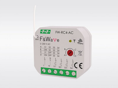 F&F F&WAVE Sender FW-RC4-AC Funk 868 MHz