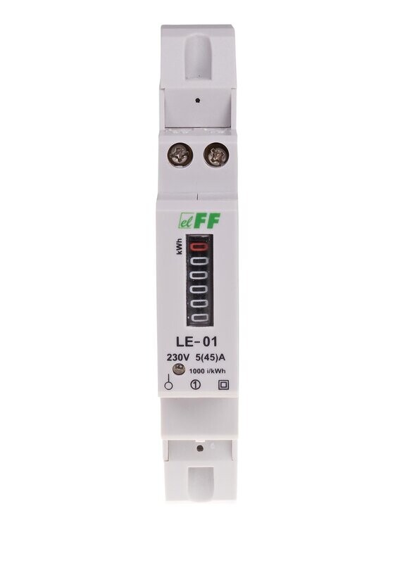 F&F LE-01 Stromzähler 45A Einphasig F&F LE-01 Stromzähler 45A Einphasig