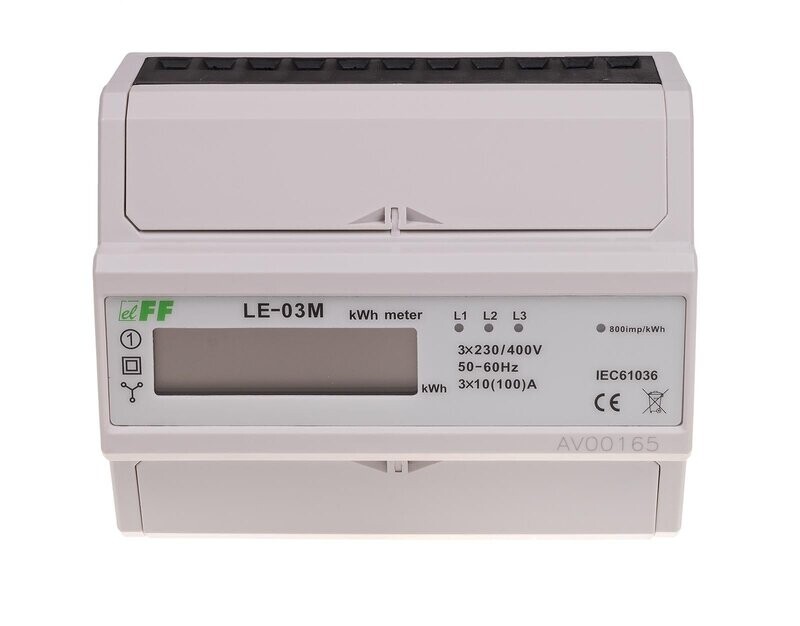 F&F LE-03M Stromzähler Dreiphasig F&F LE-03M Stromzähler Dreiphasig