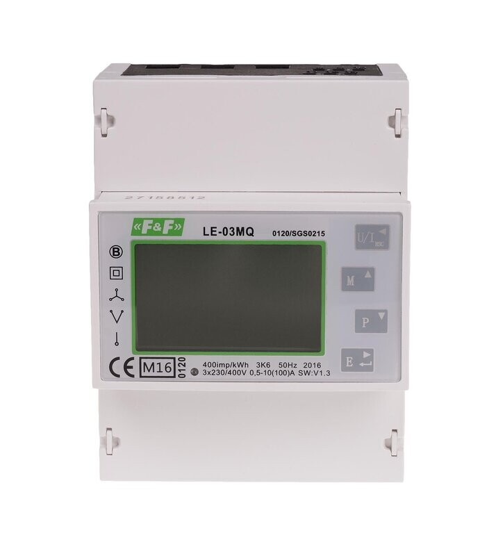 F&F LE-03MQ Stromzähler 3xPhasig MID F&F LE-03MQ Stromzähler 3xPhasig MID